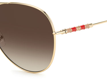 Women Carolina Herrera Sunglasses: CH 0034/S - Gold - SpecSMART Eye Clinic (Zoom View)